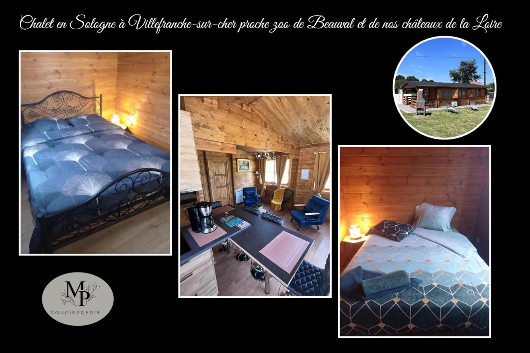 Chalet En Sologne A Villefranche Sur Cher ภายนอก รูปภาพ